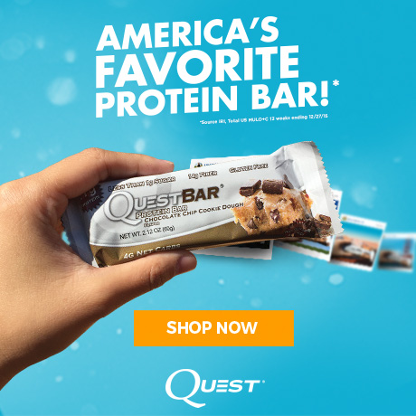 Try Quest Protein Bars!