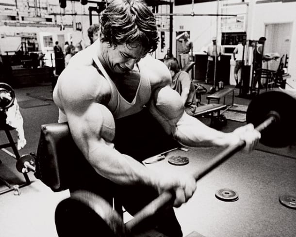 Austrian Alps: Arnold Schwarzenegger’s Biceps Workout