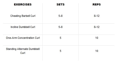 Austrian Alps: Arnold Schwarzenegger’s Biceps Workout