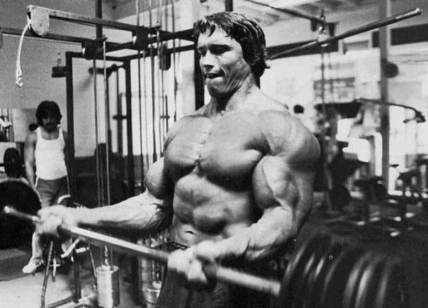 Austrian Alps: Arnold Schwarzenegger’s Biceps Workout